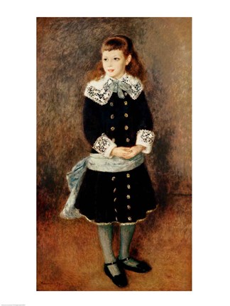 Framed Marthe Berard, 1879 Print