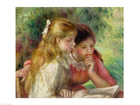 Framed Reading Print