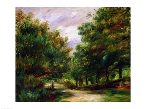 Framed road near Cagnes, 1905 Print