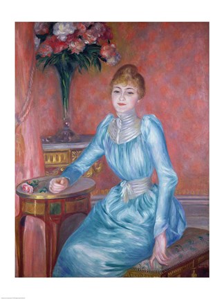 Framed Madame de Bonnieres, 1889 Print