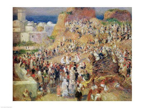 Framed Arab Festival, 1881 Print