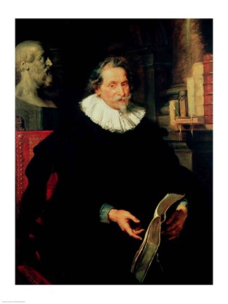 Framed Portrait of Ludovicus Nonnius Print