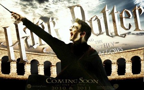 Framed Harry Potter and the Deathly Hallows: Part II - coming soon Print