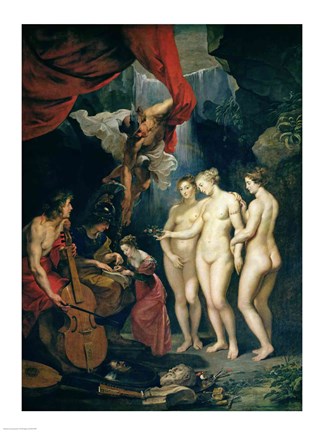 Framed Medici Cycle: Education of Marie de Medici Print