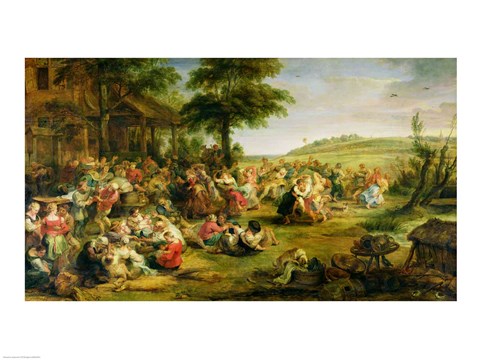 Framed Kermesse Print