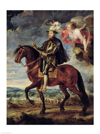 Framed Philip II Print