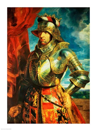Framed Maximilian I Print