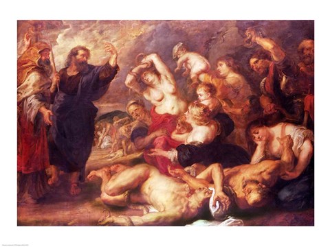 Framed Brazen Serpent Print