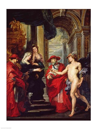 Framed Medici Cycle: The Treaty of Angouleme 30 April 1619 Print