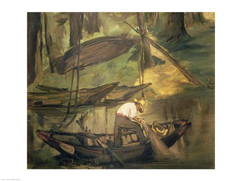 Framed Fisherman, c.1861 Print