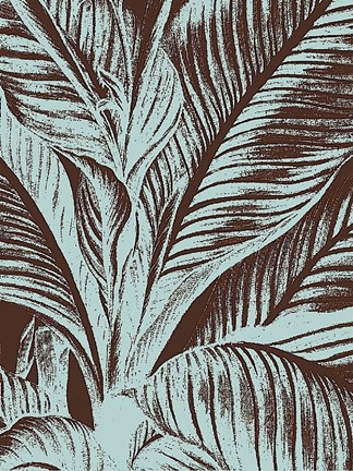 Framed Leaf 17 Print
