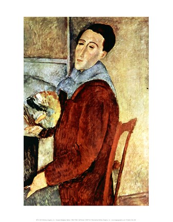 Framed Self Portrait Print