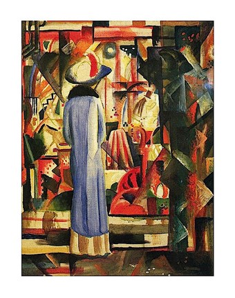 Framed Large Bright Showcase Print