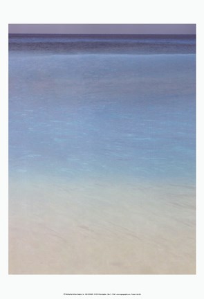 Framed Bleu 2 Print