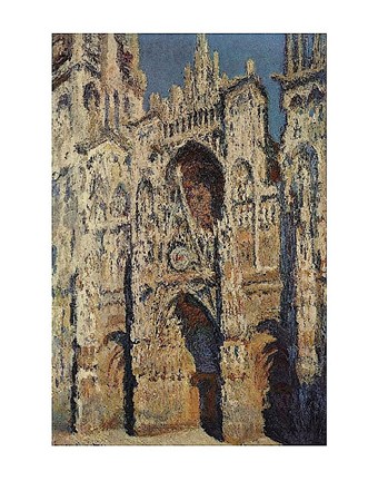 Framed Portal and the Tour d’Albane in the Sunlight, 1984 Print