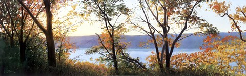 Framed Autumn Scrim Print