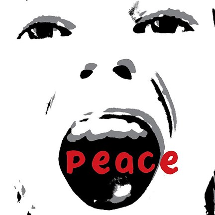 Framed Peace Print