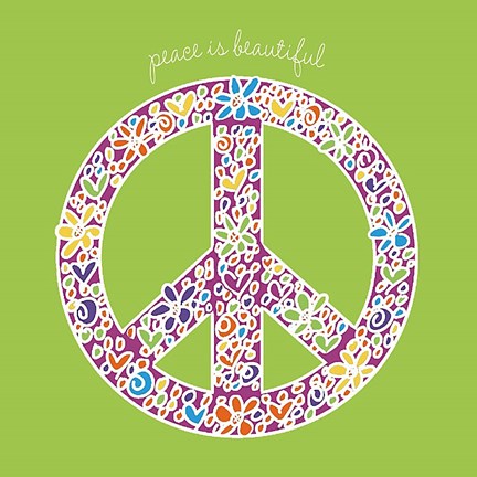 Framed Peace is Beautiful Print