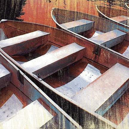 Framed Lakeside Reflections Print