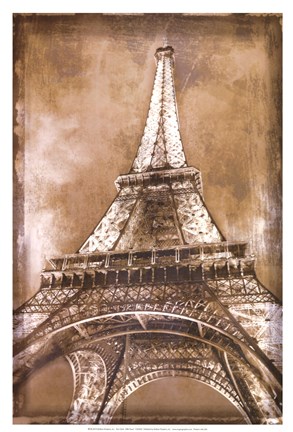 Framed Eiffel Tower Print