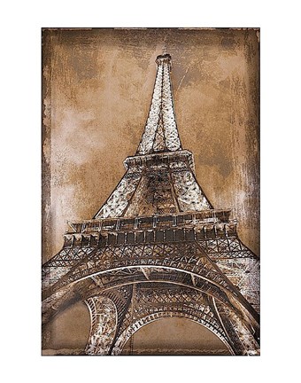 Framed Eiffel Tower Print