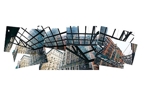 Framed Tribeca Collage Print