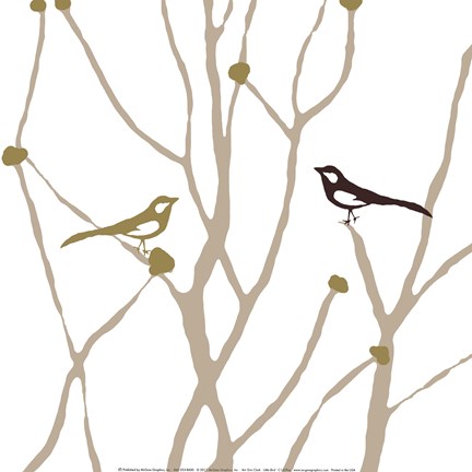 Framed Little Bird Print