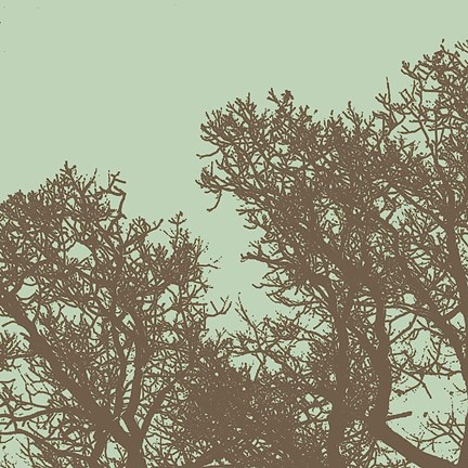 Framed Winter Tree I Print