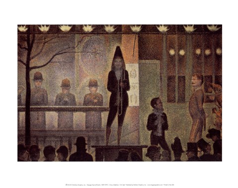 Framed Circus Sideshow Print