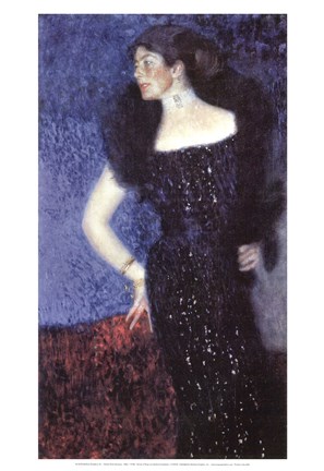 Framed Portrait of Rose von Rosthorn-Friedmann Print