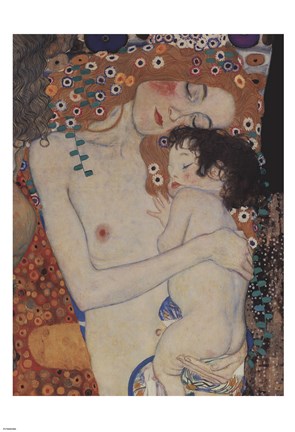 Framed Three Ages of Woman (detail) Print