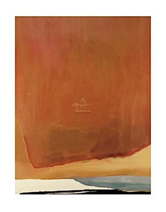 Framed Sunset Corner, 1969 Print