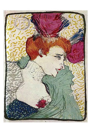 Framed Marcelle Lender Print