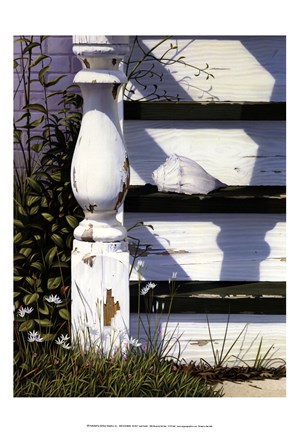 Framed Old House by the Sea Print
