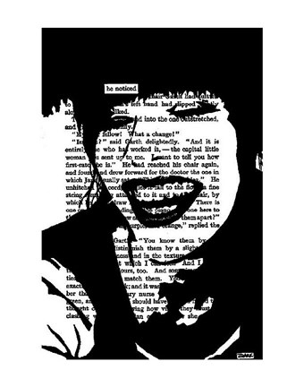 Framed He Noticed Print