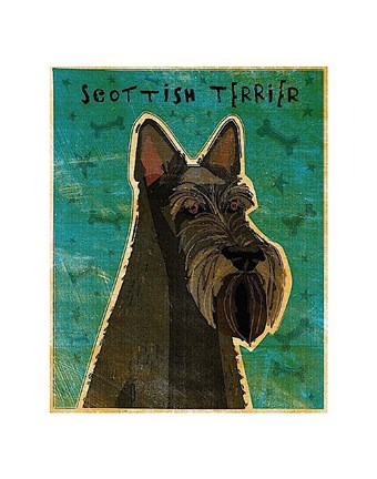 Framed Scottish Terrier Print