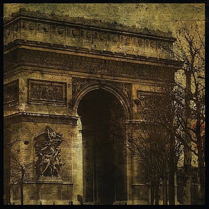 Framed Arc de Triomphe Print