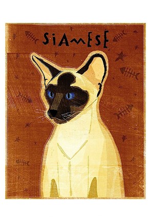 Framed Siamese Print
