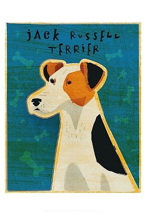 Framed Jack Russell Terrier Print