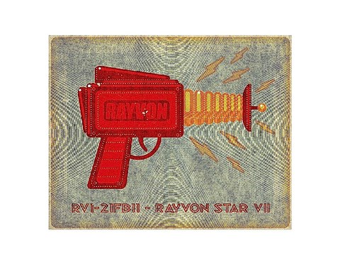 Framed Rayvon Star VII Print