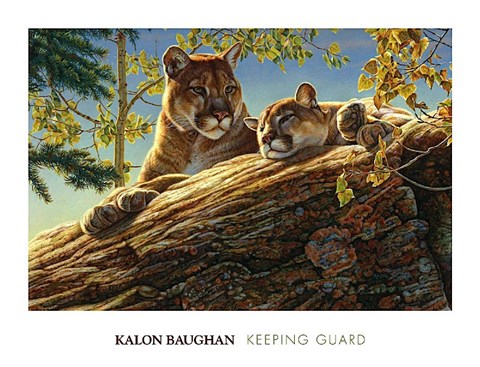Framed Keeping Guard Print