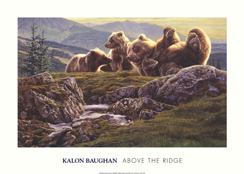 Framed Above the Ridge Print