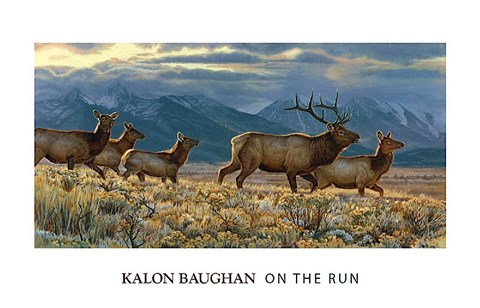 Framed On the Run Print