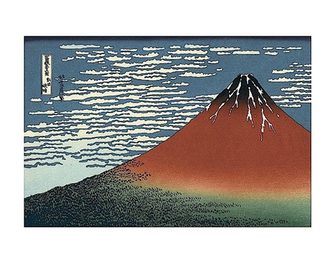 Framed Red Fuji Print