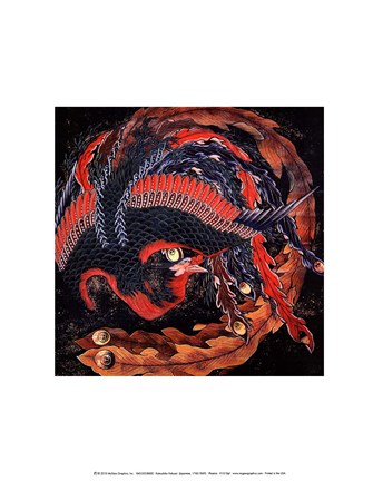 Framed Phoenix Print