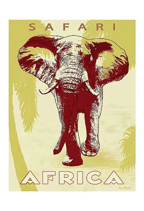 Framed Safari Africa Print