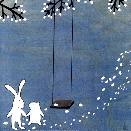 Framed Follow Your Heart- Let&#39;s Swing Print