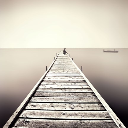 Framed Waiting... Print