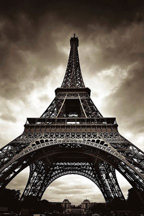 Framed Eiffel Tower Print