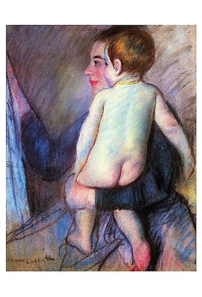 Framed At the Window Print